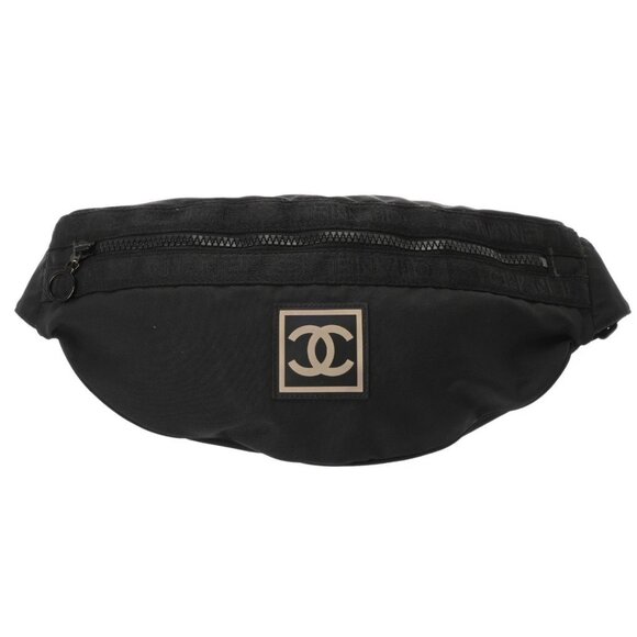 CHANEL Sports line COCO Mark Black/Noir bag - Picture 1 of 15